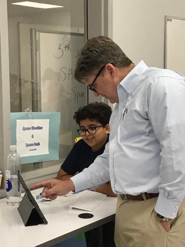 5th grade space exhibit